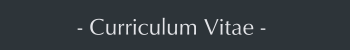Curriculum Vitae